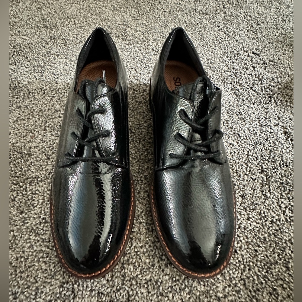 Softwalk Women’s Willis Black Oxford Shoe Size 6.5 - New
